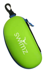 Swimz Armour Swim Goggle Case Pro - Lime/Blue/White