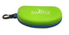 Swimz Armour Swim Goggle Case Pro - Lime/Blue/White