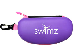 Swimz Armour Swim Goggle Case Pro - Purple/Pink/White