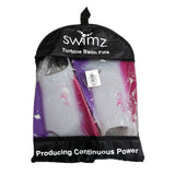 Swimz Turbine Silicone Pro Swim Fins - Purple/White/Pink