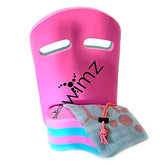 Swimz Basic Senior Swim Training Kit Bundle - Blue/Pink