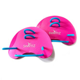 Swimz Club Swimming Finger Paddles - Pink / Blue / White