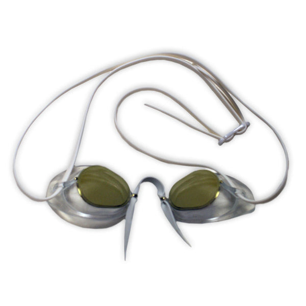Dual Mirror Swedish Style swimming Goggles (Silver Mirror)