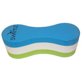 Swimz Junior Club Pull Buoy - Blue White Lime