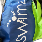 Swimz Elite Club Mesh Backpack - Blue/White/Lime
