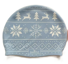 Christmas Themed Silicone Swim caps - Great Value Multi Buys