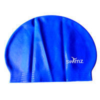 Swimz Latex Swimming Cap (Royal Blue)