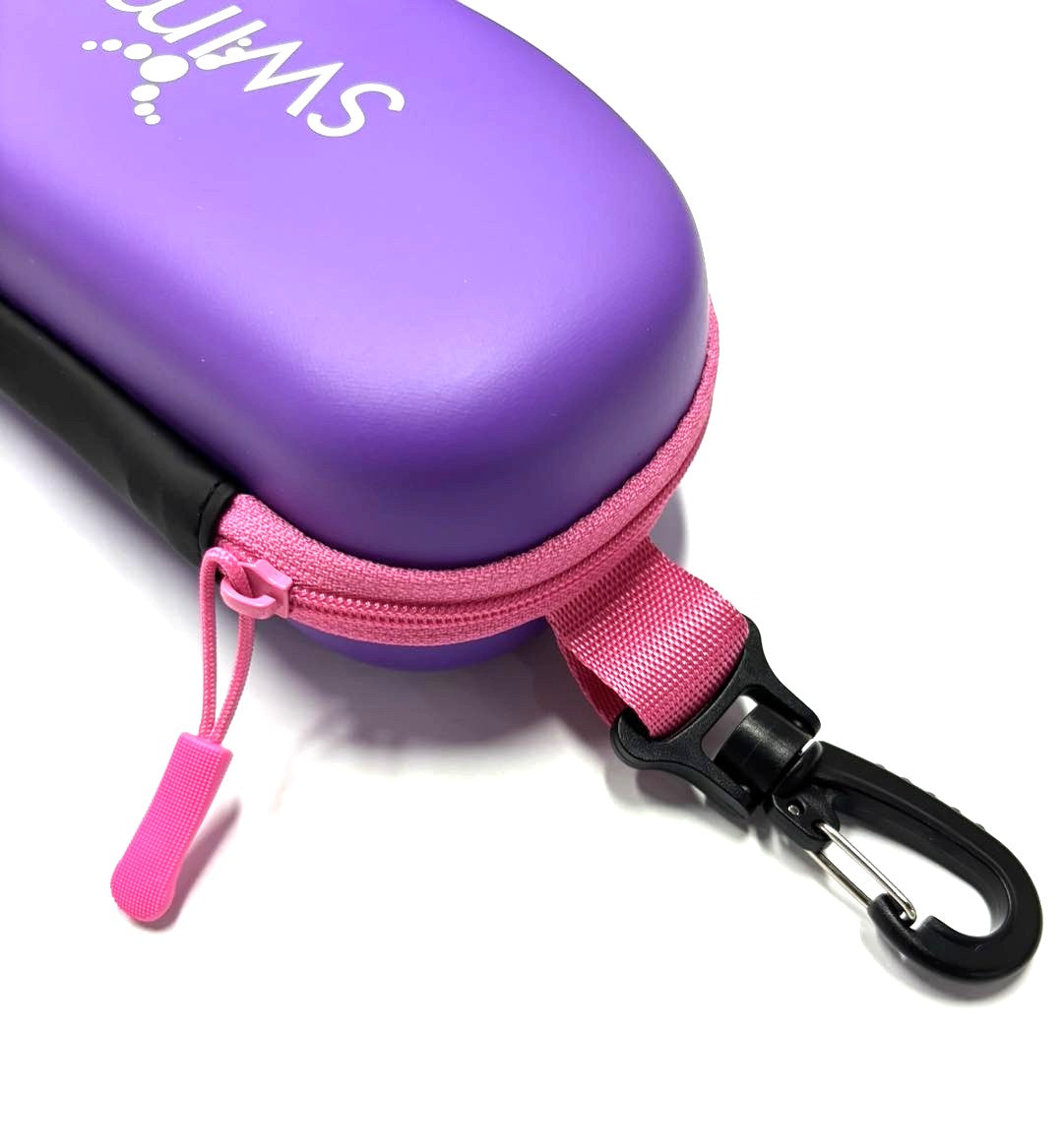 Swimz Armour Swim Goggle Case Pro - Purple/Pink/White