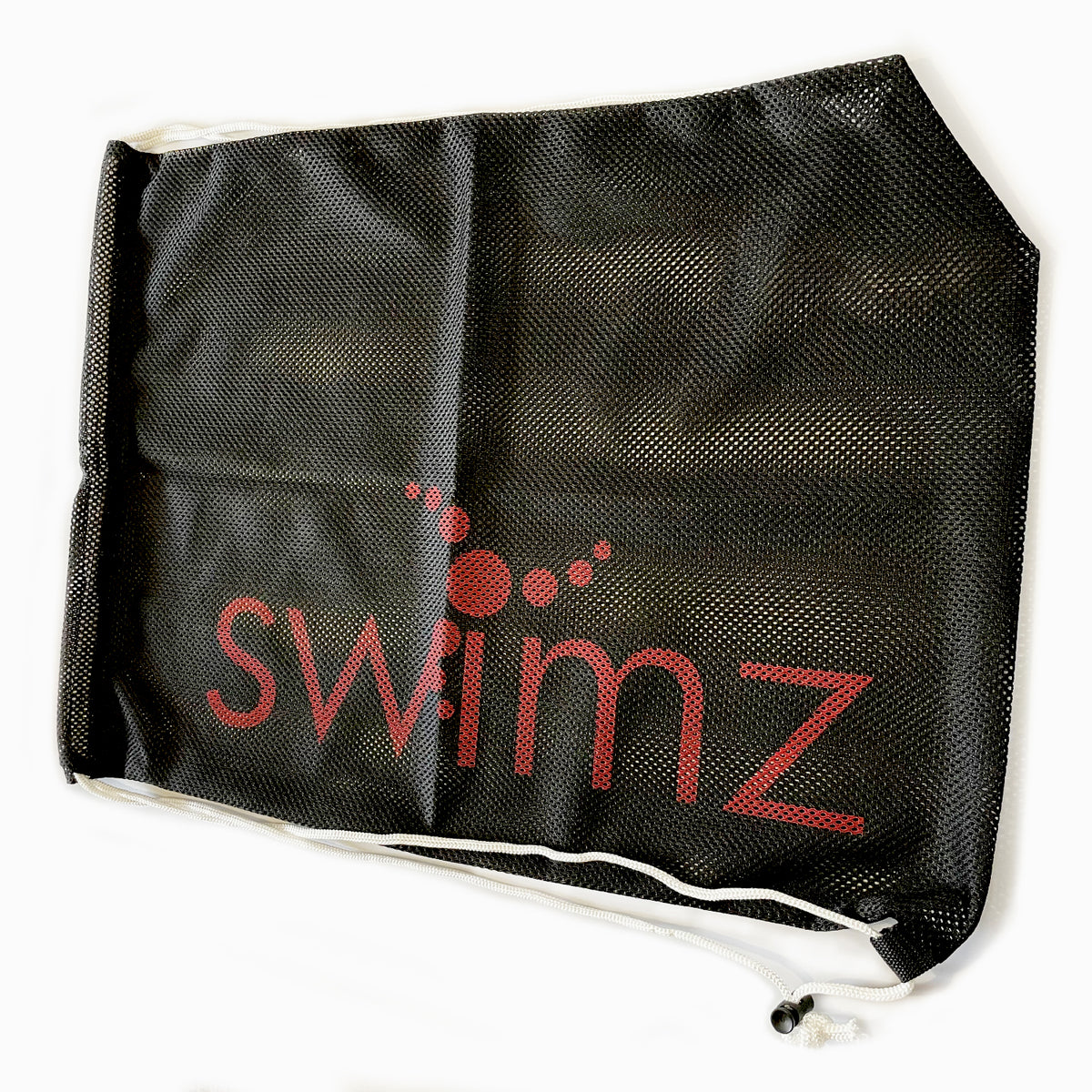 Swimz Swimming Equipment Mesh Bag - Black/Red/White