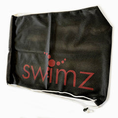 Swimz Swimming Equipment Mesh Bag - Black/Red/White