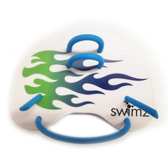 Swimz Swim Club Training Finger Paddles, Blue & Green, One Size fits most