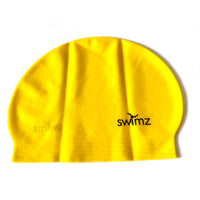 Swimz Latex Swimming Cap (Yellow)