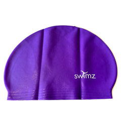 Swimz Latex Swimming Cap (Purple)