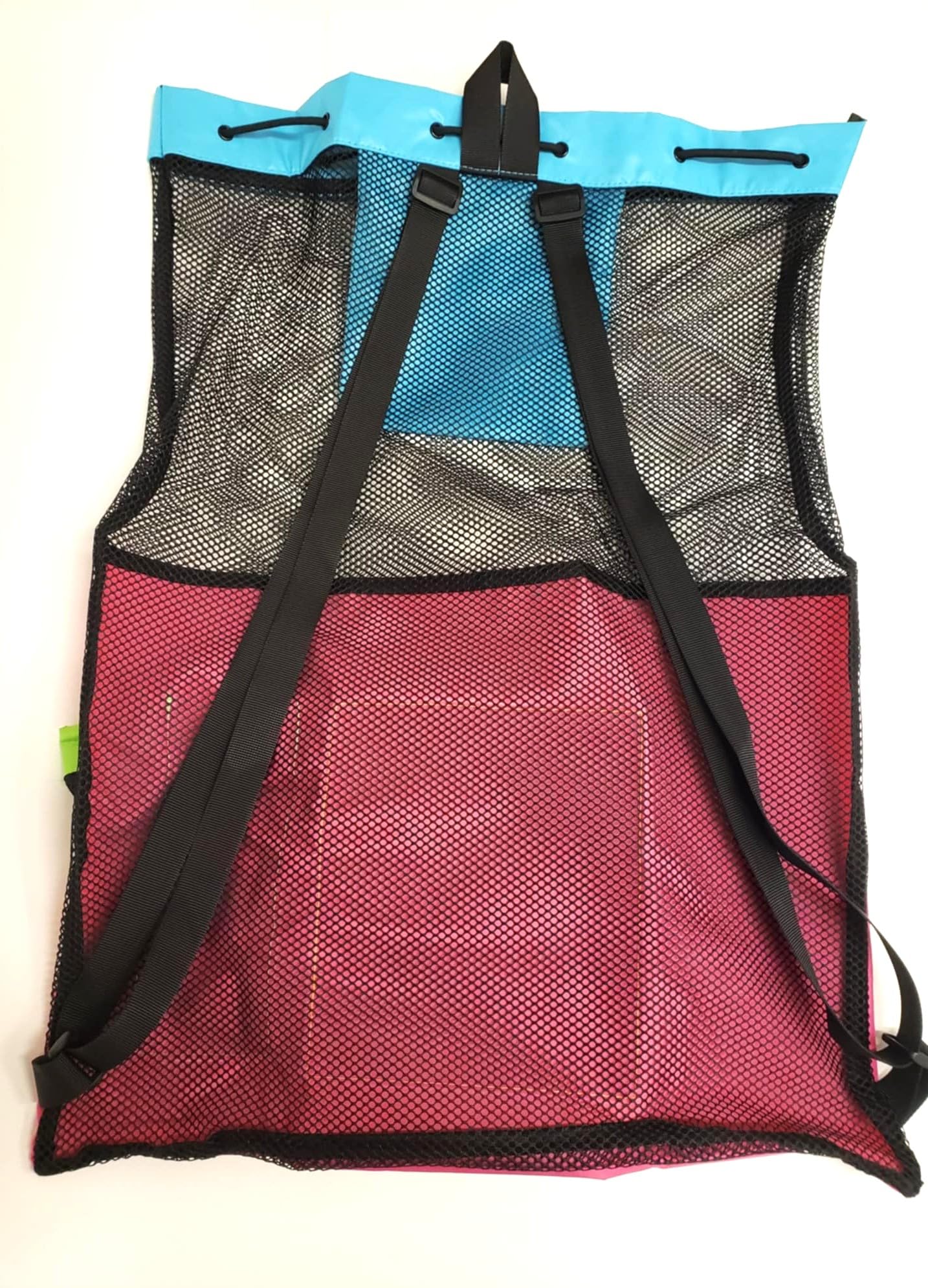 Swimz Elite Club Mesh Backpack - Multi Brights, Large Swimming mesh Bag
