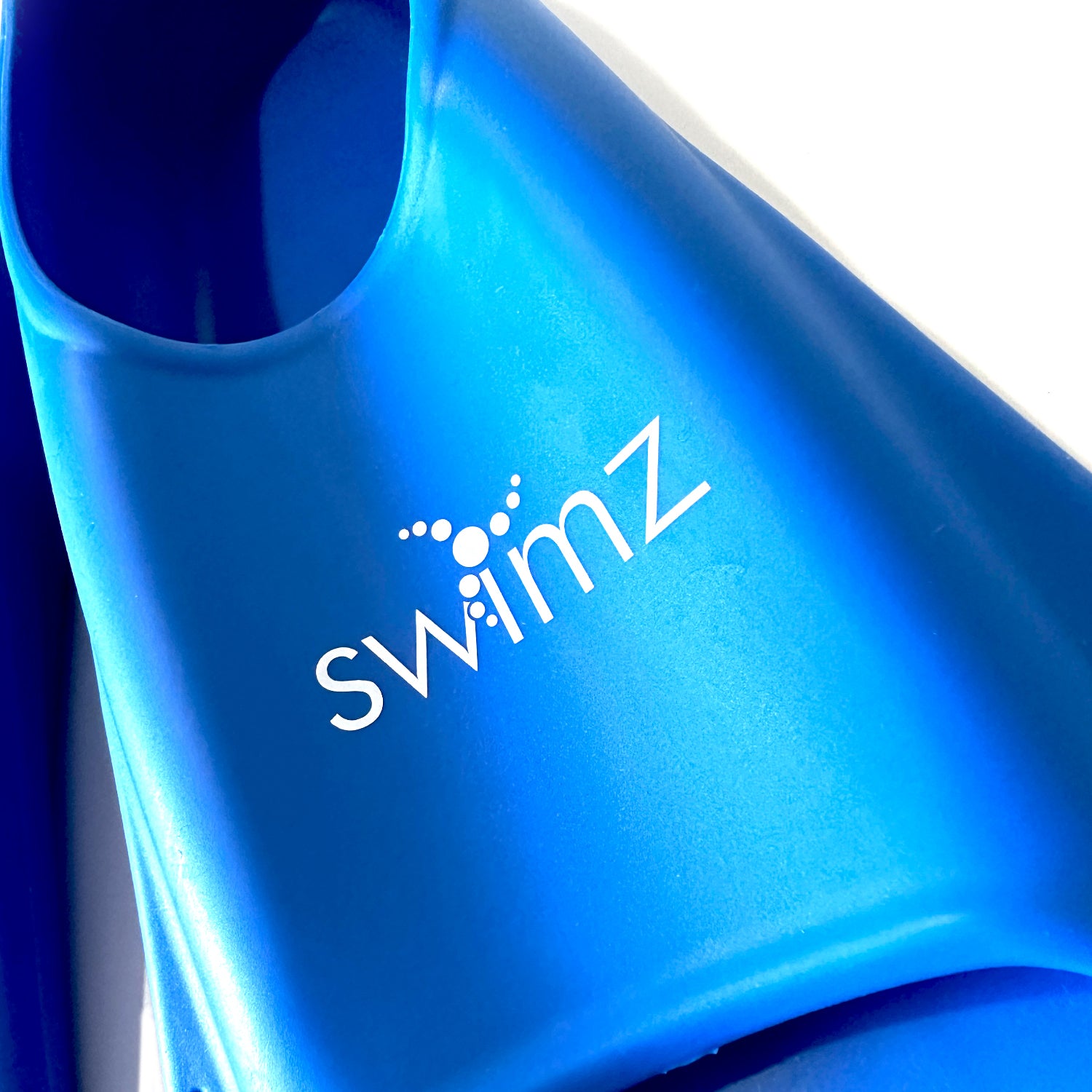 Swimz Missile Extra-Short Swimming Training Fins - Royal Blue