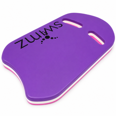 FULL Junior Swim Kit Bundle - Purple/White/Purple + Fins