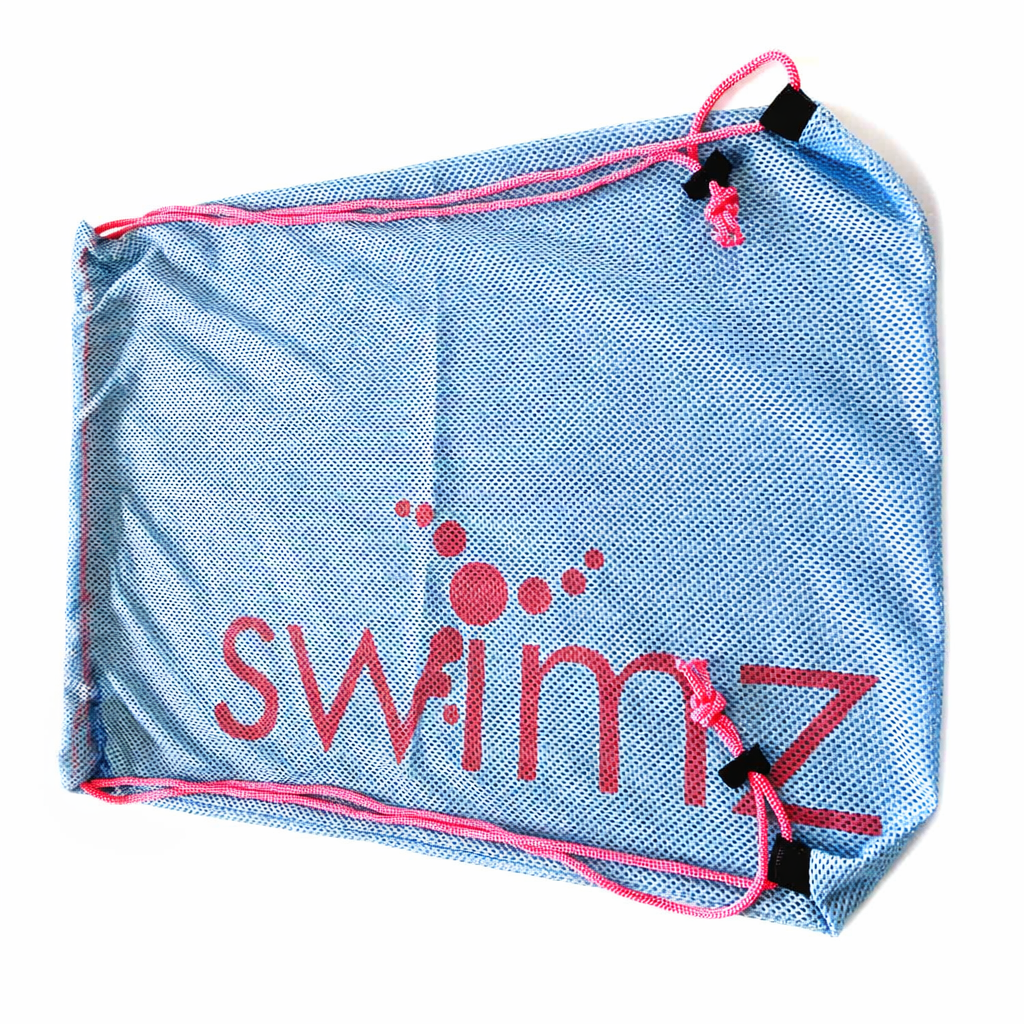 Swimz Swimming Equipment Mesh Bag - Blue/Pink