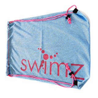 Swimz Swimming Equipment Mesh Bag - Blue/Pink