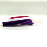 Swimz Turbine Silicone Pro Swim Fins - Purple/White/Pink