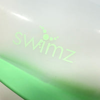 Swimz Turbine Silicone Pro Swim Fins - Blue/White/Lime