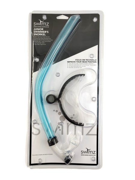 Swimz Swim Training Centre Snorkel - Junior Blue