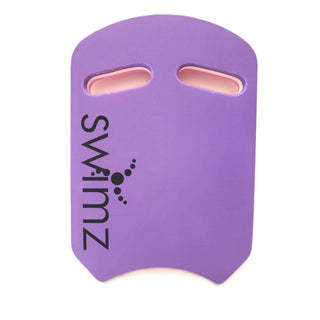 Swimz Junior Club Swimming Kickboard - Purple/White/Pink