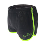 Swimz Core Unisex Drag Shorts - Black / Acid Lime