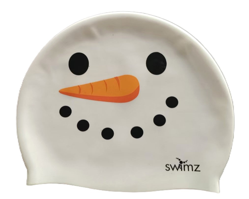 Christmas Themed Silicone Swim caps - Great Value Multi Buys