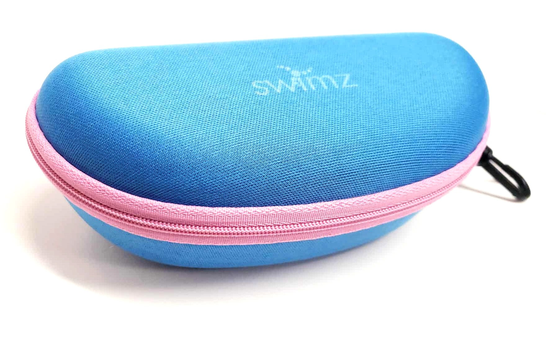 Swimz Swimming Goggle Case - Blue / Pink - Semi Rigid Swimming Goggle storage case