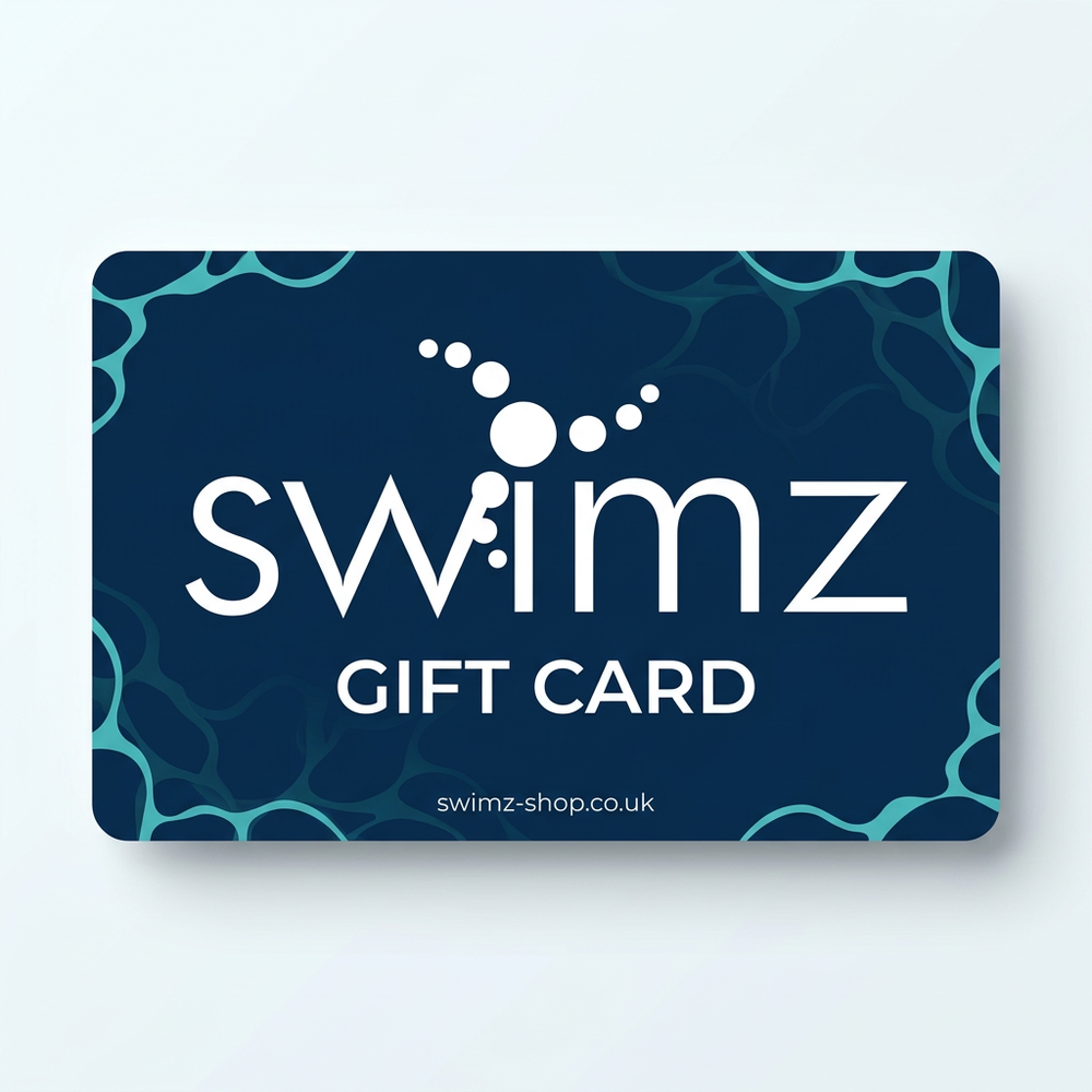 SWIMZ digital gift card design