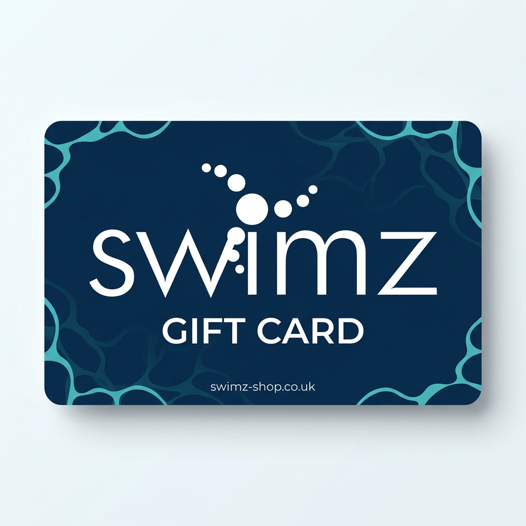 SWIMZ digital gift card design