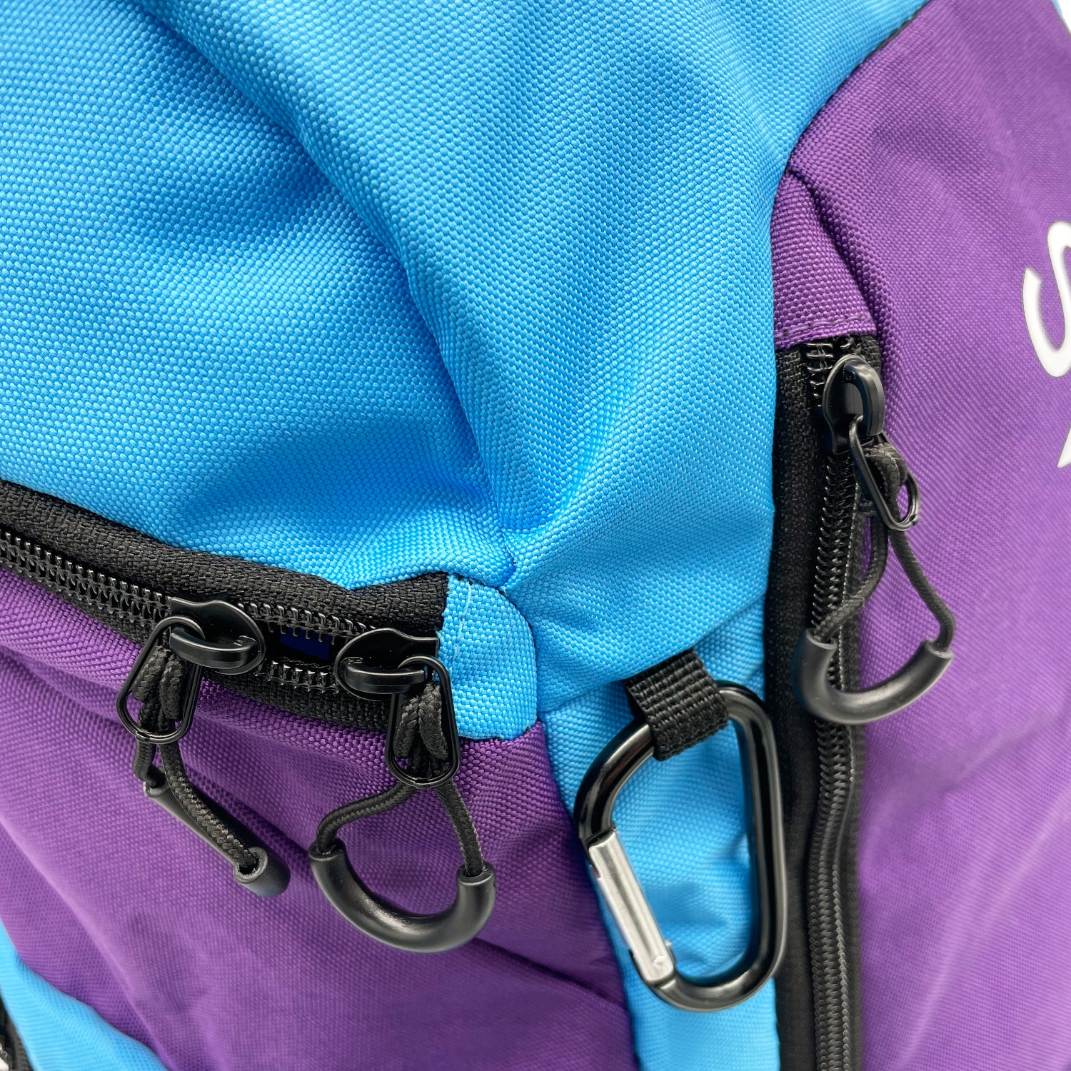 Swimz Freestyle Backpack V2.0 45L Sports / Swim Backpack - Large 45L Capacity Swim Bag (Blue / Purple)