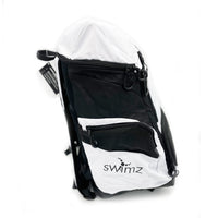 Swimz Freestyle Backpack V2.0 45L Sports / Swim Backpack - Large 45L Capacity Swim Bag (Black / White)