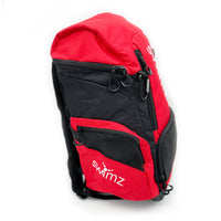 Swimz Freestyle Backpack V2.0 45L Sports / Swim Backpack - Large 45L Capacity Swim Bag (Red / Black)