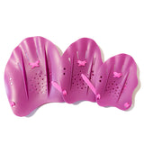 Swimz Excel Technical Hand Paddles - Purple / Pink