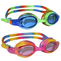 Swimz Marni Kids swimming Goggles - Multicolour (Pink/Yellow/Blue)