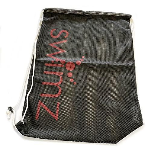 Swimz Swimming Equipment Mesh Bag - Black / Red / White