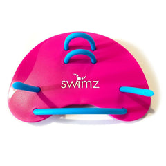 Swimz Club Swimming Finger Paddles - Pink / Blue / White