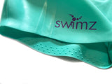 Swimz Long Hair Silicone swim cap - 100% soft Silicone (Mint)